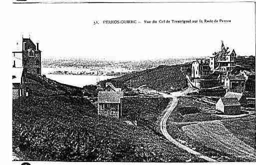 Ville de PERROSGUIREC Carte postale ancienne